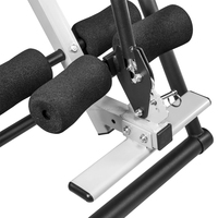 Mstar 2025 Machine d'étirement dorsal pour la maison, table d'inversion pliable en fer, capacité 120 kg, hauteur réglable, sport et divertissement