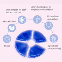CSI Kit de soins post-partum pour la mère Packs chauds et froids pour la poitrine réutilisables