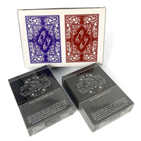 Jeu de cartes à jouer 100% en PVC étanche personnalisable tours de magie classiques de haute qualité Poker Club Deck pour utilisation de jeu en plastique imprimé