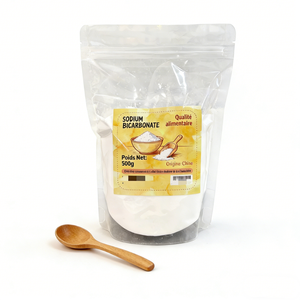 <span class=keywords><strong>Bicarbonate</strong></span> <span class=keywords><strong>de</strong></span> Sodium (NaHCO3) <span class=keywords><strong>de</strong></span> Qualité Alimentaire en Petits Conditionnements, Pureté Élevée 99%, <span class=keywords><strong>Soude</strong></span> à la Cendre Sans Additifs, Additif Alimentaire CAS 144-55-8 Blanc - Product Image 1