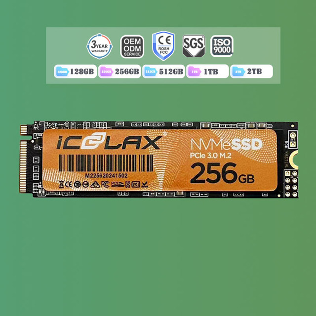 Industrial Grade M.2 NVMe SSD 256GB-2TB - -40℃~85℃ Operating Temp, 2000TBW, IP67 Shockproof for IoT/Edge Computing/Automotive