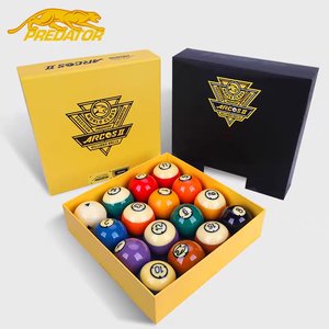 Juego <span class=keywords><strong>de</strong></span> <span class=keywords><strong>Bolas</strong></span> <span class=keywords><strong>de</strong></span> <span class=keywords><strong>Billar</strong></span> <span class=keywords><strong>Predator</strong></span> Arcos <span class=keywords><strong>de</strong></span> Alta Calidad, Material <span class=keywords><strong>de</strong></span> Resina Fenólica, 57.2mm, 16 Piezas - Product Image 1