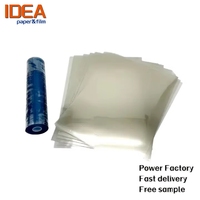 Feuille de film UV A3/A4 pour transfert thermique DTF, autocollant pour vêtements, film PET basse température, impression numérique, origine Chine