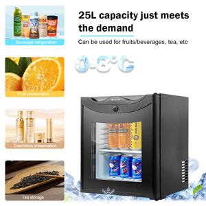 Réfrigérateur 25 litres sur mesure à porte unique avec porte personnalisée <span class=keywords><strong>mini</strong></span> réfrigérateur mobilier d'hôtel <span class=keywords><strong>mini</strong></span> réfrigérateur de <span class=keywords><strong>bar</strong></span> - Product Image 3
