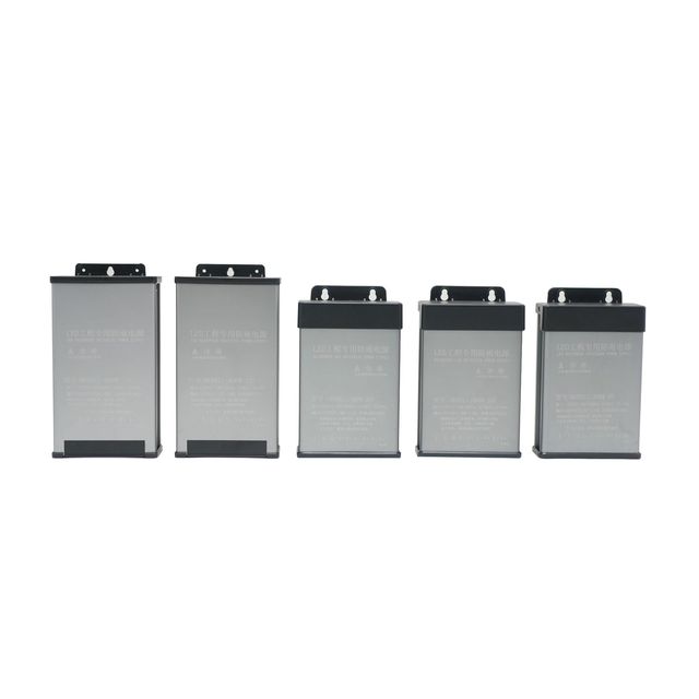 Outdoor Rainproof Switching LED Power Supply 400W Constant Voltage 220V AC DC Transformer Single Aluminum Housing Landscape