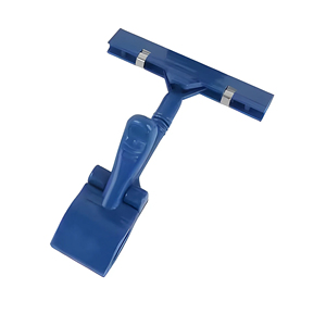 คลิปหนีบป้ายราคาพลาสติกใส POP สำหรับร้านค้าปลีก 70x39 มม. สีขาว ใช้งานสะดวก - Product Image 4