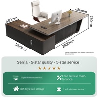 Muebles Comerciales, Escritorio Ejecutivo, Escritorio de Oficina Moderno, Escritorio de Oficina en Forma de L, Escritorio de Oficina Modular, Escritorio Ejecutivo de Lujo