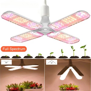 Lámpara de Cultivo Plegable SMD2835 AC85-265V, Bombilla LED de Espectro Completo, Luz de Cultivo para Plantas de Interior, Floración, Lámpara de Cultivo para Jardín - Product Image 1