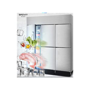 BREVIT Vertical Commercial Refrigerator Refrigerated Double-temperature <b>Freezer</b> Large-capacity Kitchen BLGR/BLGF Industrial Refr - Product Image 3