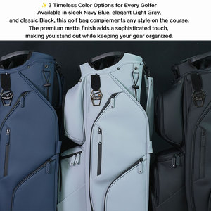 Sacche da <span class=keywords><strong>Golf</strong></span> Premium JBoss <span class=keywords><strong>Golf</strong></span> 14 Divider per Uomo, Borsa da <span class=keywords><strong>Golf</strong></span> in Pelle PU di Alta Qualità con Logo Personalizzato - Product Image 6