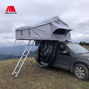 Haute qualité 140x310x130CM groupe de <span class=keywords><strong>flotte</strong></span> extérieure <span class=keywords><strong>Camping</strong></span> voiture tente sur le toit coupe-vent étanche Anti-ultraviolet tente de toit souple - Product Image 1