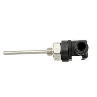 Sonde de température industrielle Hirschmann SR401-3, capteur PT100 multi-tailles avec connexion filetée pour la construction navale et l'ingénierie mécanique