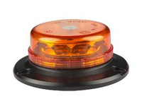 CE 12V-24V Rotierende Blinkende LED-Warnleuchte Bernsteinfarbene Kuppel Notfall-Stroboskop-Warnleuchte für Baufahrzeuge Sicherheit