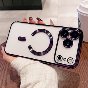 เคสโทรศัพท์แม่เหล็ก TPU สำหรับ iPhone 17 Pro Max, เคสใสกันกระแทกสำหรับ iPhone 16 15 14 13 Pro Max - Product Image 4