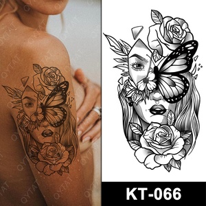 Vente en gros de haute qualité étanche stock pas cher temporaire faux corps de <span class=keywords><strong>femme</strong></span> nue autocollant de <span class=keywords><strong>tatouage</strong></span> pour jambe, bras, épaule, cou, <span class=keywords><strong>dos</strong></span> - Product Image 2