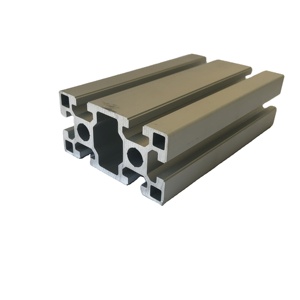 Perfil de Aluminio con Ranura en T Serie 3030 3060 3090 6000 con Servicios de Doblado y Corte para Rieles Industriales - Product Image 3