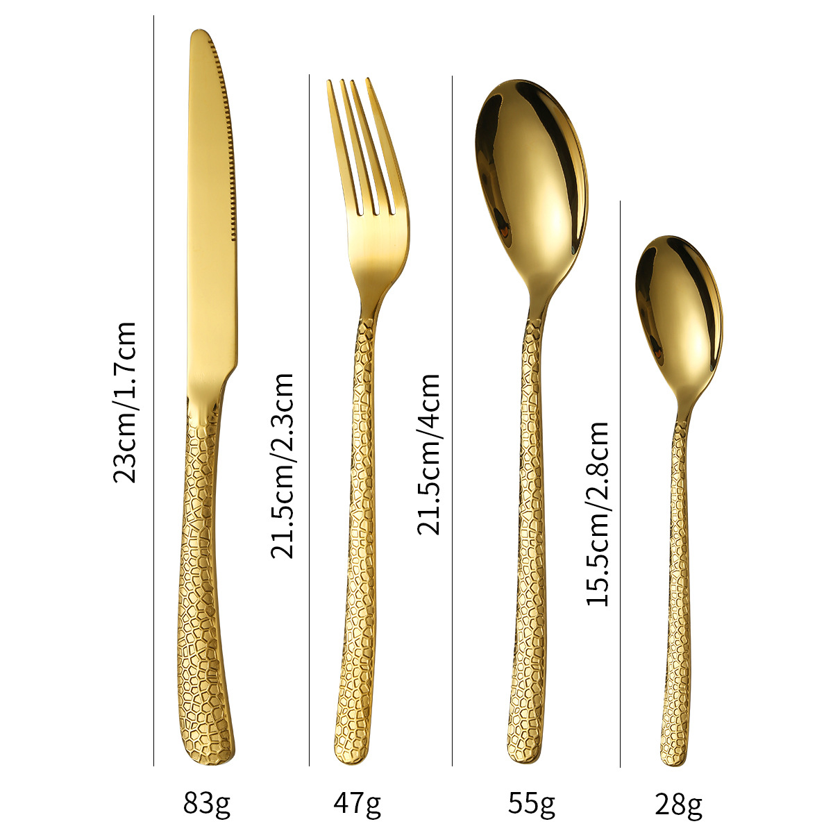 Gold 4-piece set