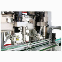 Machine d'emballage automatique numérique pour le remplissage, le bouchage, le scellage et l'étiquetage de liquides (huile lubrifiante, boissons et aliments) en canettes de 1 à 5 L