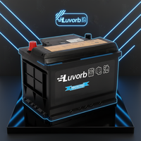 Batterie automobile au plomb-acide Luvorb SMF NX120-7-MF 12V 80Ah 90Ah AGM à décharge profonde pour vélos électriques/trottinettes