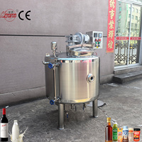 Machine à lait pasteurisé 300l 500l, machine à yaourt 800l 1200l 1500l, pasteurisateur