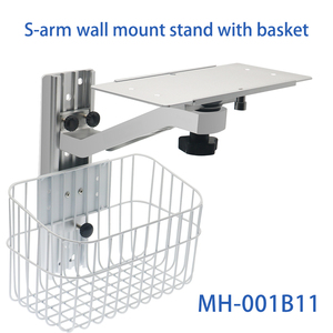 Soporte de montaje en pared médico/montaje de monitor Soporte de pared de brazo en S Stents Soporte de montaje en pared de aluminio para monitor de paciente <span class=keywords><strong>IMEC</strong></span> IPM - Product Image 2