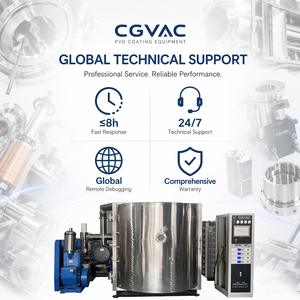 Ligne de production automatique de revêtement multi-arc + sputtering personnalisée Ti/Cr CGVAC, directement de l'usine, pour verres et bols - Product Image 6