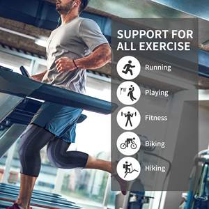 PROIRON Körperschutz U-förmige Sportknieunterstützung in Paar, Kompression Kniehummelschutzhülle, rutschfeste Kniebandage für Training Jogging - Product Image 5