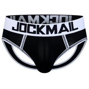JOCKMAIL da uomo pantaloni con cavallo aperto all'ingrosso <span class=keywords><strong>in</strong></span> Stock di qualità modale Boxer <span class=keywords><strong>mutande</strong></span> Sexy Sissy Back have jockspalls - Product Image 5