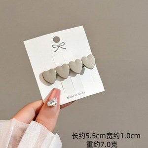 กิ๊บติดผมรูปปากเป็ดสุดหรู ทำด้วยมือจากโลหะ เครื่องประดับแฟชั่นสำหรับผู้หญิงและเด็กผู้หญิง - Product Image 4