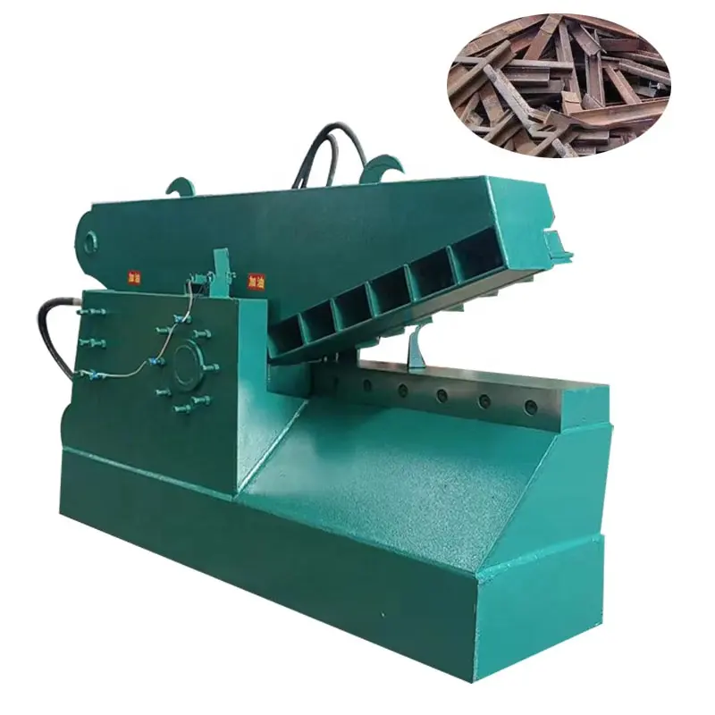 Tấm kim loại máy cắt kéo phế liệu kim loại máy cắt phế liệu thép Máy cắt