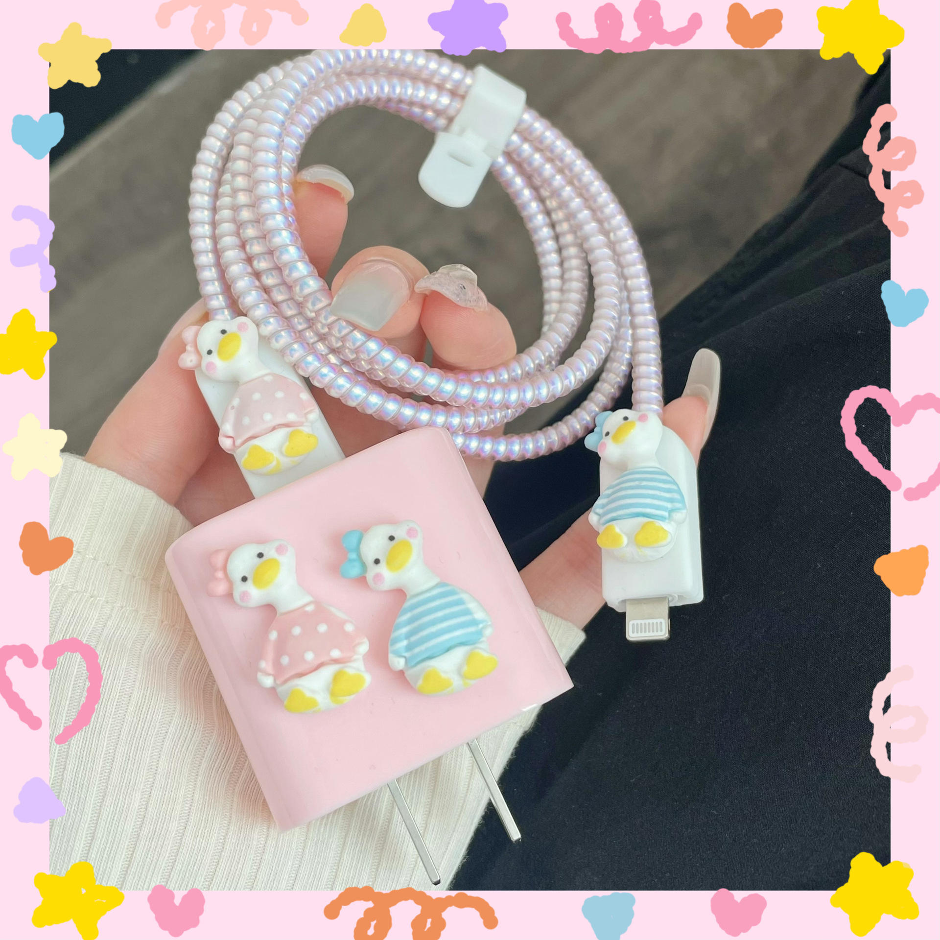 Sombrerería de polvo de pato 20wblue + pato azul blanco