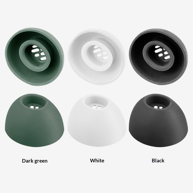 Wireless Earphones with Silicone Earbud Covers Ear Tips & Ear Caps Accessories (Quick Dry) for OnePlus Buds Pro 2