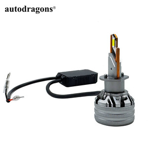 Autodragons Canbus sans erreur, puce CSP 7035, refroidissement par ventilateur, 140W, 36000LM, 6000K, blanc, ampoule LED H1 pour phare de voiture et feu antibrouillard - Product Image 4
