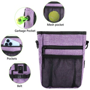 Free sample Reusable Silicone <b>Dog</b> Treat <b>Pouch</b> with Clip Portable Pet Snack Bag for Outdoor <b>Training</b> Hiking Walking Activities - Product Image 4