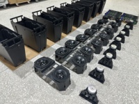 Speaker Line Array Aktif Mini HDL 6-A Dual 6 Inch 2 Way HDL 6a Sistem Suara Panggung DJ Audio Outdoor Speaker Bertenaga
