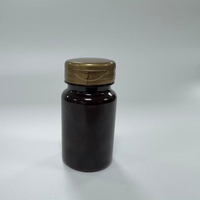 Flacon personnalisé pour pilules et capsules avec couvercle – Contenant en plastique pour comprimés et pilules