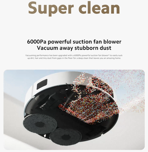 Robot Aspirateur Installer Batterie Nettoyeur Automatique Paresseux Simple Vadrouille Maison <span class=keywords><strong>Xiaomi</strong></span> S20 + Robot Aspirateur - Product Image 4