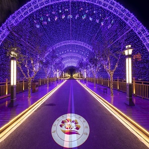 Christmas Decoration <strong>Light</strong> RGB Large Time Tunnel LED IP65 Waterproof for Parks Garden Outdoor <strong>Spaces</strong> Decorative <strong>Light</strong> - Product Image 3