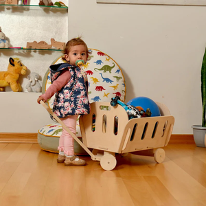 Montessori Wooden Toy <b>Storage</b> Organizer Baby Toy Box Playroom Organizer Wooden Toy <b>Chest</b> Kids Furniture - Product Image 3