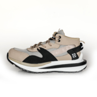 Chaussures de sécurité décontractées à lacets, embout en acier, anti-écrasement, anti-perforation, baskets de sécurité, semelle en EVA + caoutchouc, antidérapantes, chaussures de travail