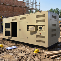 Générateur diesel silencieux CE ISO 200 kVA 480 V triphasé insonorisé 160 kW avec démarrage DC24V pour usine et contrôle ATS