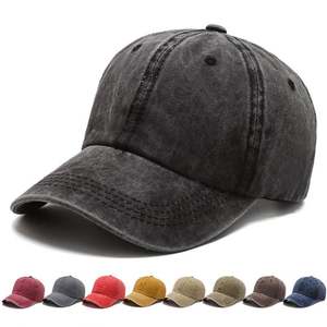 Wholesale Custom Logo 6 Panel Unisex Blank Washed Unstructured Low Profile Dad <b>Hat</b> 100% Cotton Plain Strapback Sporty <b>Formal</b> - Product Image 1