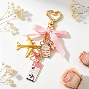 Bulk Customizable Zinc Alloy Metal <b>Keyring</b> Sets Printed Logo <b>Charms</b> Lobster Clasp Keychain Accessories - Product Image 2