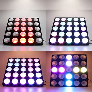 Faro LED RGB 25x12W a Matrice con Proiezione DMX512, Controllo Pixel Professionale, Ra90, per Illuminazione Stadi Sportivi, Feste e Club - Prezzo di Fabbrica - Product Image 3