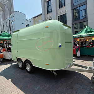 Remolque de comida rápida de renombre mundial, camión de quiosco de gofres de pizza grande, Material inoxidable para hoteles, restaurantes para helados - Product Image 4