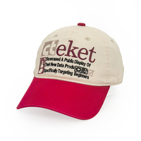 Gorra de Béisbol de Venta Caliente, Fabricantes de Gorras Deportivas con Logotipo Bordado Personalizado, Gorra de Béisbol 100% Algodón, Diseño Deportivo de Dos Colores