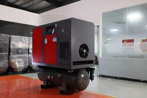 Compresseur d'air à vis 16bar intégré 11kw 15hp <span class=keywords><strong>tout</strong></span> en 1, y compris réservoir de sécheur d'air et 4 pièces de filtre de ligne pour la découpe laser - Product Image 2