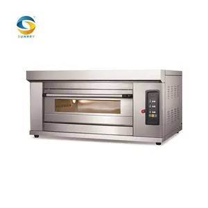 Top Sale 9 Trays Bread Baking Bakery Ovens Gas Commercial Oven 2 Deck 4 Tray For Powered
