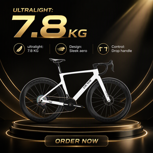 จักรยานเสือหมอบ CYCTRAC R18 T800 คาร์บอน, ล้อ 700C แอโร่ ชุดเกียร์ 24 สปีด ดิสก์เบรกไฮดรอลิก - Product Image 1
