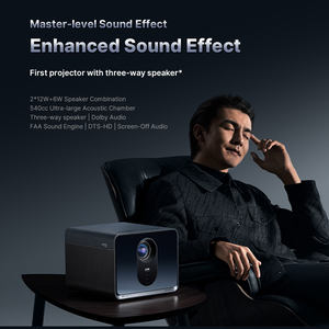 新しいFormovieプロジェクターX5 ALPDレーザー4kプロジェクター2450 CVIAルーメンTv 1000インチよりも明るい真のシネマグレードのデノンプロジェクター - Product Image 3